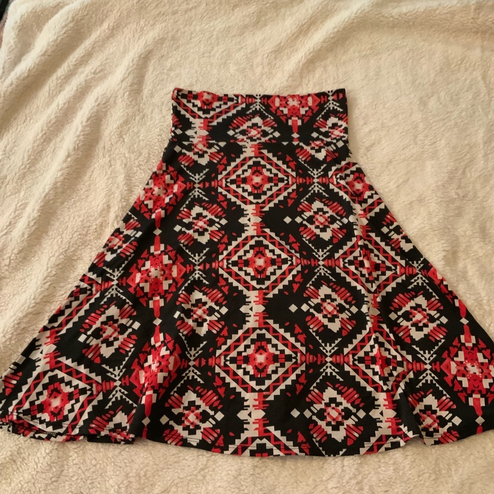 XS - LuLaRoe Aztec Skater skirt
